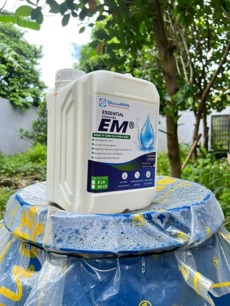 Can EM Gốc OceanARN 5L và nhãn sản phẩm